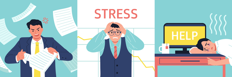 Business Stress Set Business stress and professional burnout scenes flat isolated vector illustration SSUCv3H4sIAAAAAAACA01RwU7DMAz9lcjnQkHcegM0oXGaQOIycXATd0RLkypOCqjqv+O0Hdoptt/T8/PLBC2y1dBMYJ3LnCImGzw09xWQsSlEiw6au7kCTpgyEwtXOo2JToIu/UXkOJU5NLC/0uL62dnh5jEmEJHcCvxBWpRhri78fwTmzwrwRF7/lj2yKJIjXNYeBTp/J4r95mG0hsJaYja2lDAGjU7wh+JRPIS+TE8Rhy+rox0plt4QayngKbP1xKzEbHnQGzXE0EktztGpNkcfclKsSXiqc5iU5SAPGTUuZ6jr4G7VTlLD1pHaHd4XvTfyhoTl1evhRXUh9liSSD/b4WsCqxbXOnhNQ8ro6nYzJ5xwlh+Z5/kPwfl1tq8BAAA=